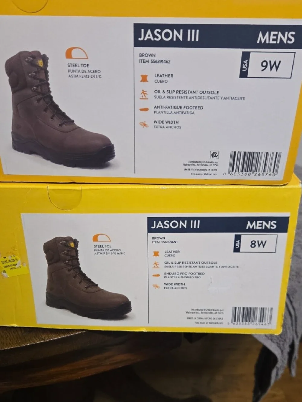 Herman Survivors Jason III Steel Toe Mens Wide WORK Boots